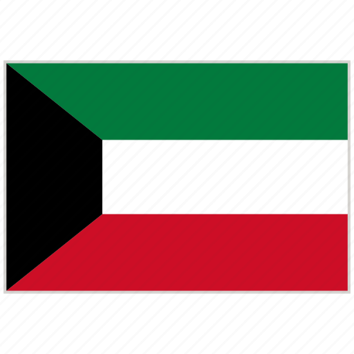 Kuwait Flag PNG Clipart