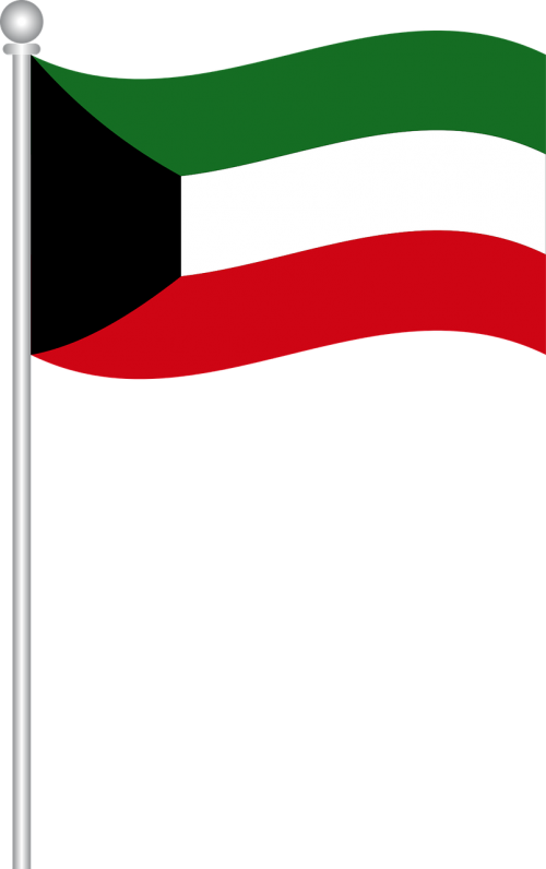 Kuwait Flag PNG Isolated File
