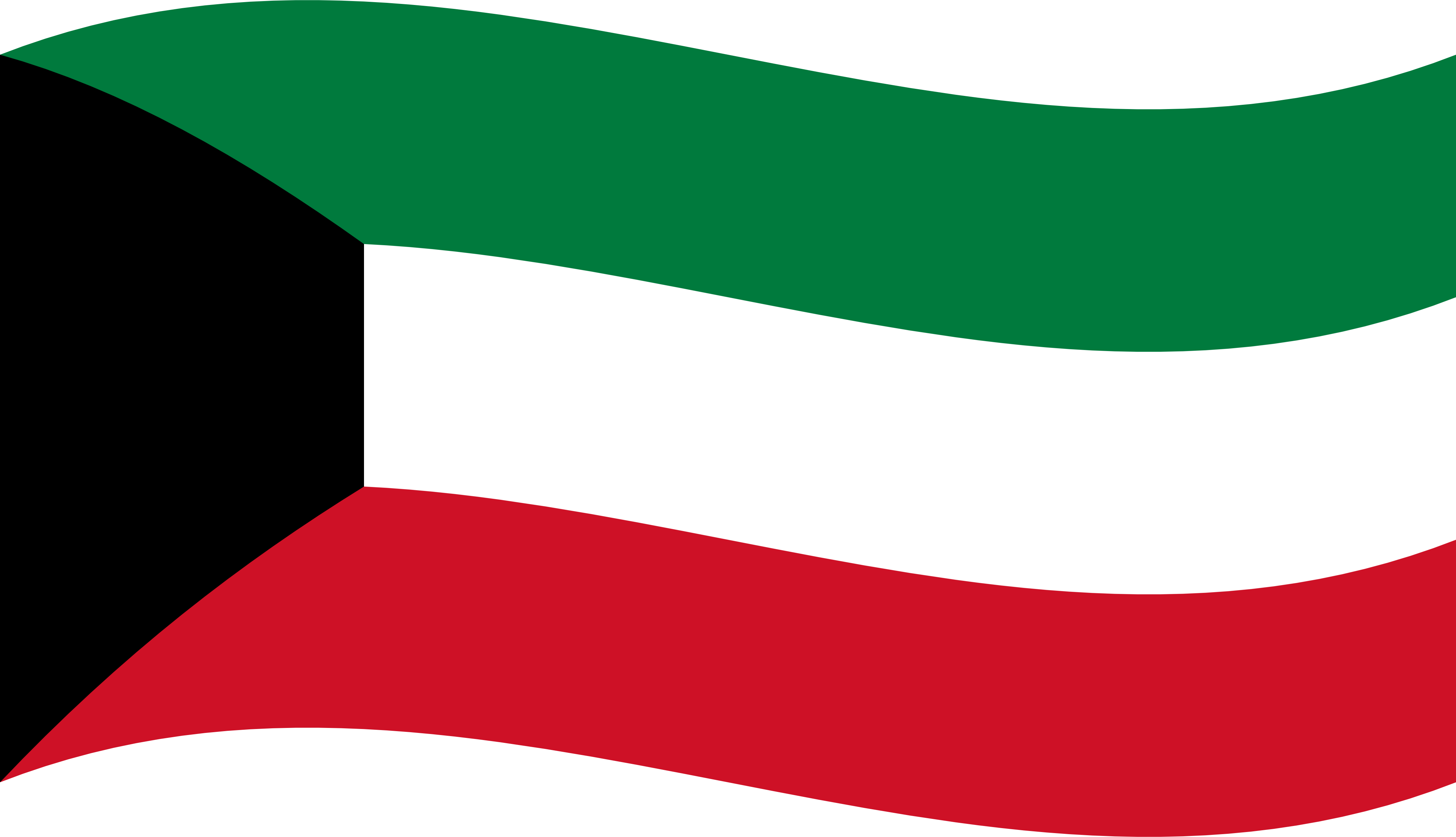 Kuwait Flag PNG Isolated HD