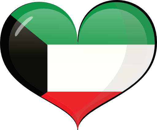 Kuwait Flag PNG Isolated Pic
