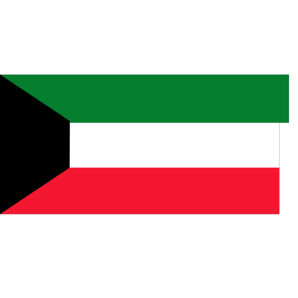 Kuwait Flag PNG Pic