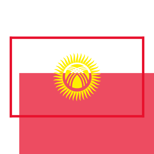 Kyrgyzstan Flag PNG File
