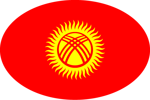 Kyrgyzstan Flag PNG HD Isolated
