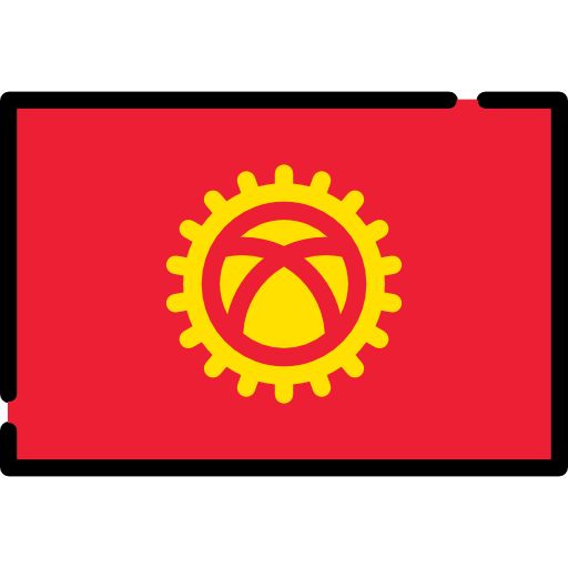 Kyrgyzstan Flag PNG Transparent