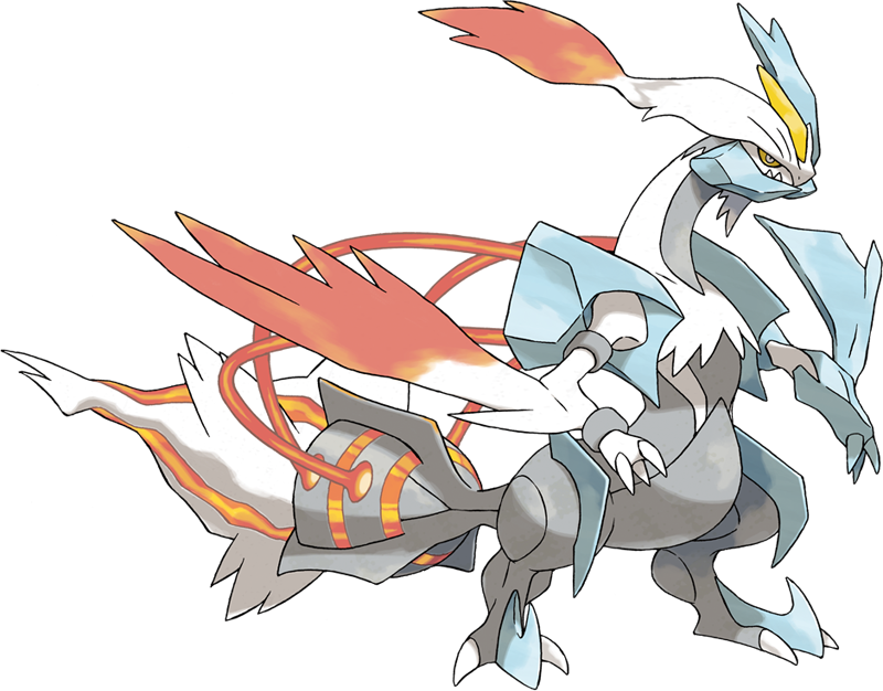 Kyurem Pokemon PNG Isolated Clipart