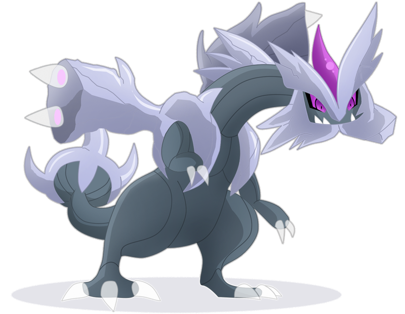 Kyurem Pokemon PNG Isolated Pic