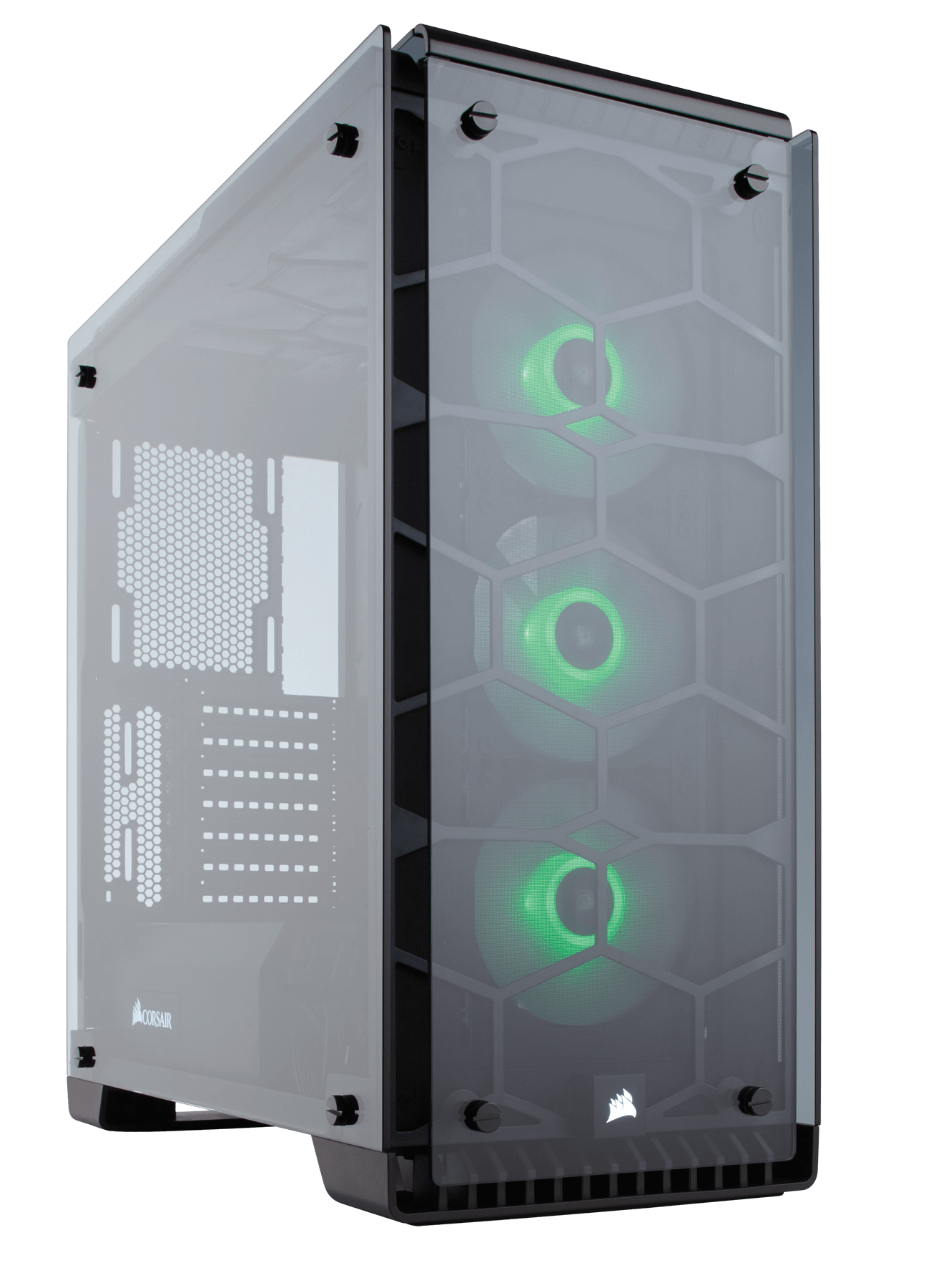 LED CPU Cabinet PNG Isolated Transparent