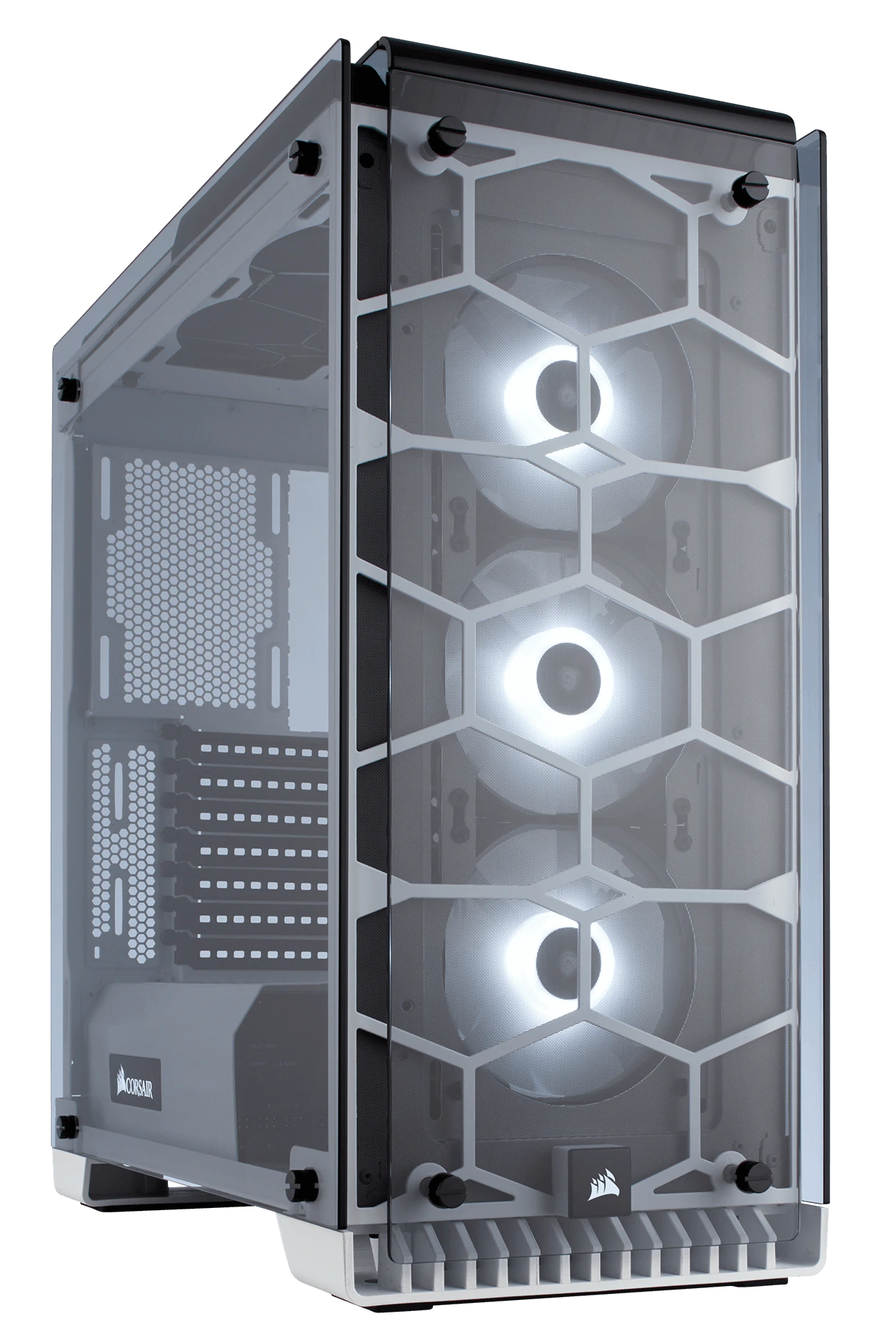 LED CPU Cabinet Transparent Isolated PNG