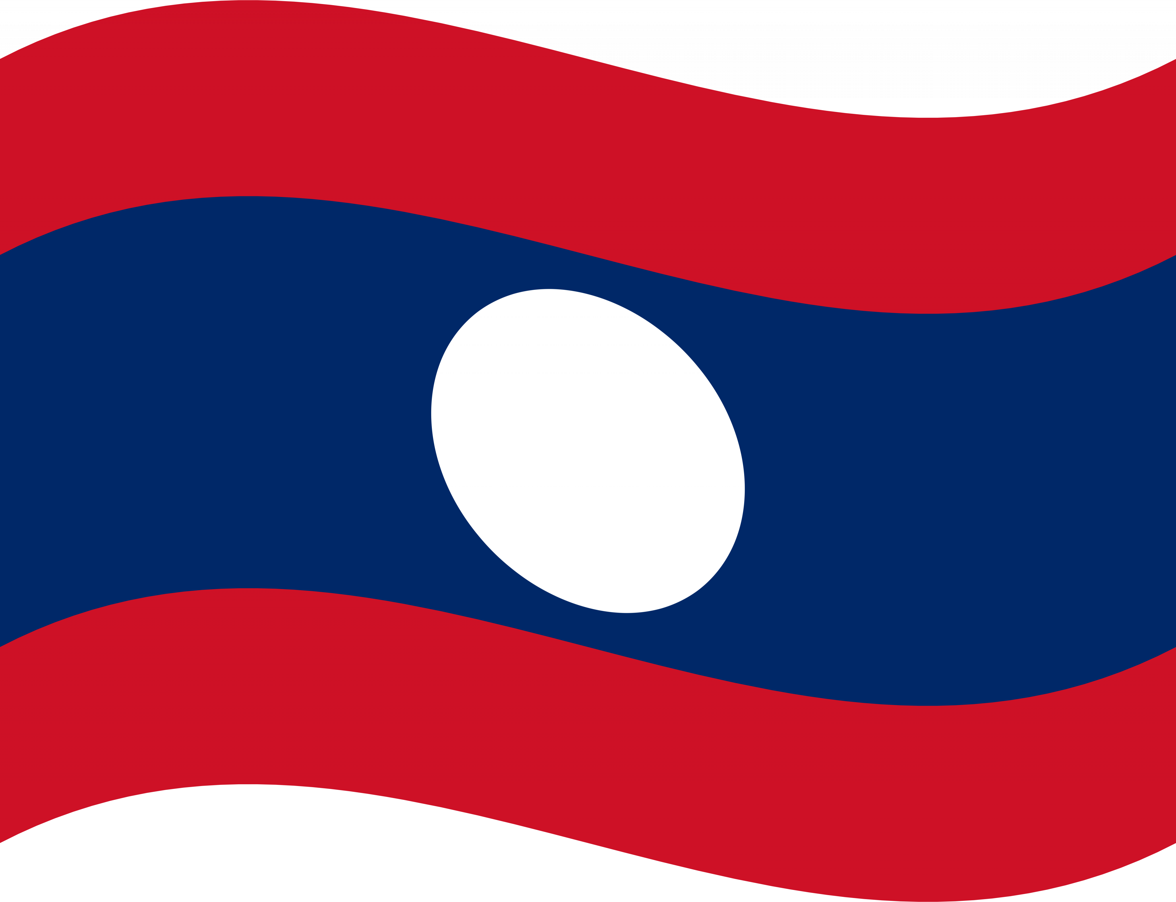 Laos Flag PNG Image