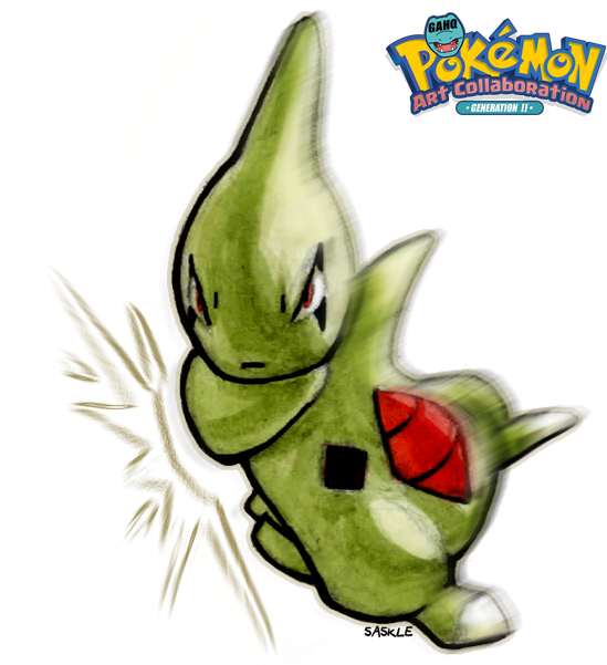 Larvitar Pokemon PNG Transparent Image