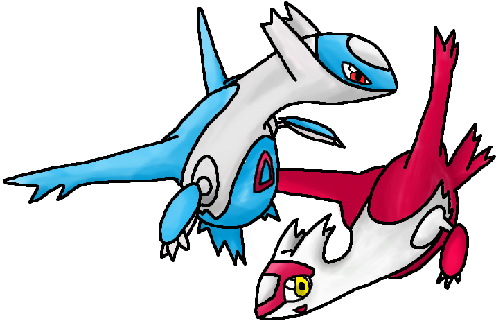 Latios Pokemon PNG Isolated Pic