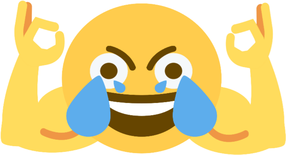 Laugh Cry Emoji PNG File