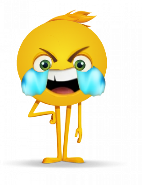 Laughing Crying Emoji PNG File