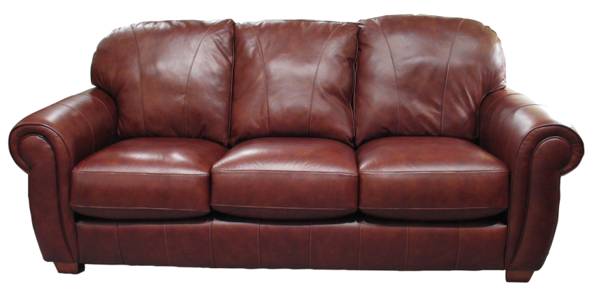 Leather Sofa PNG Clipart