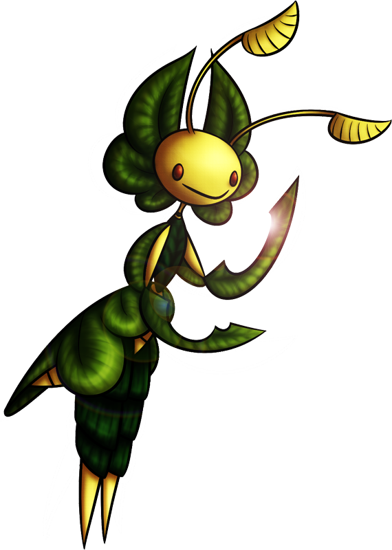 Leavanny Pokemon PNG Isolated Transparent