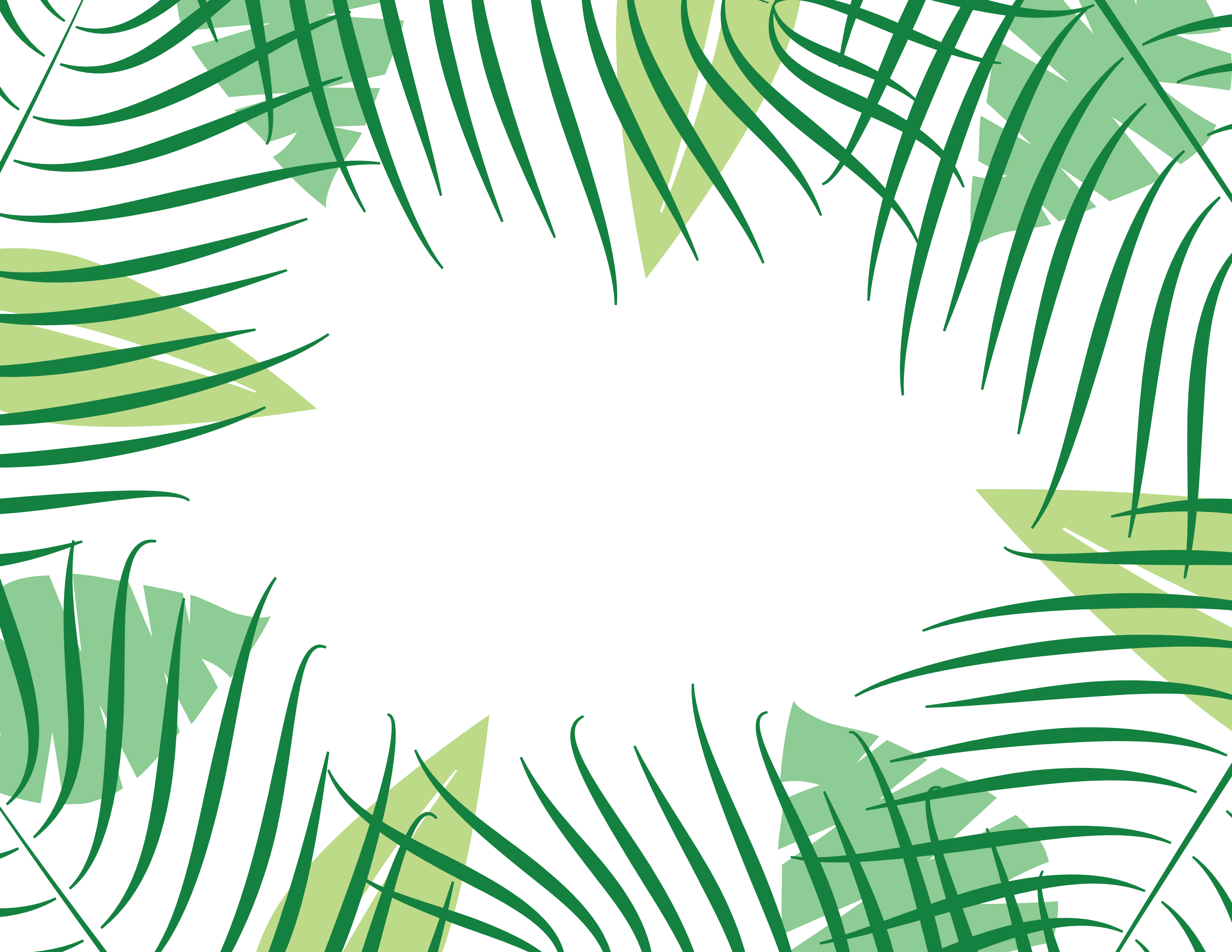 Leaves Border PNG Free Download