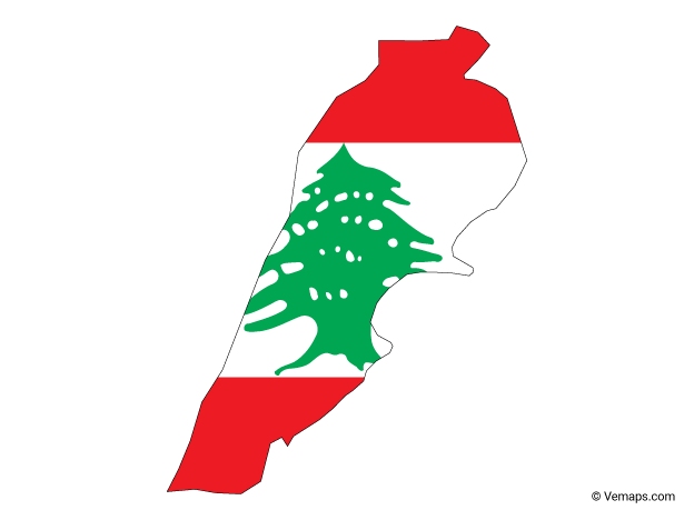 Lebanon Flag PNG Clipart
