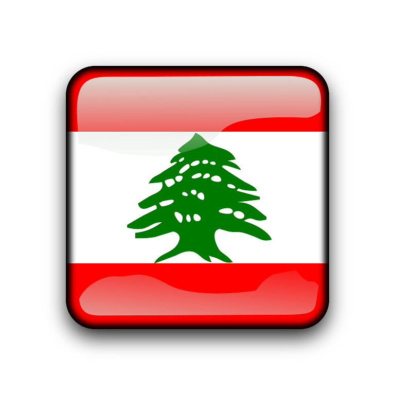 Lebanon Flag PNG Image