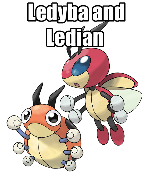 Ledian Pokemon Download PNG Image