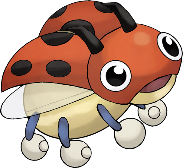 Ledyba Pokemon PNG Isolated HD Pictures