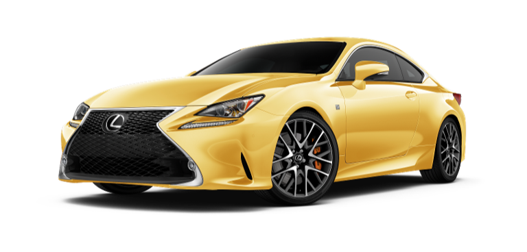 Lexus RC F PNG Isolated Pic