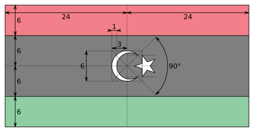 Libya Flag PNG Isolated Photos