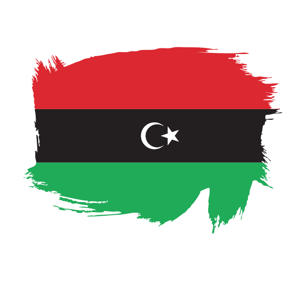 Libya Flag PNG Isolated Pic