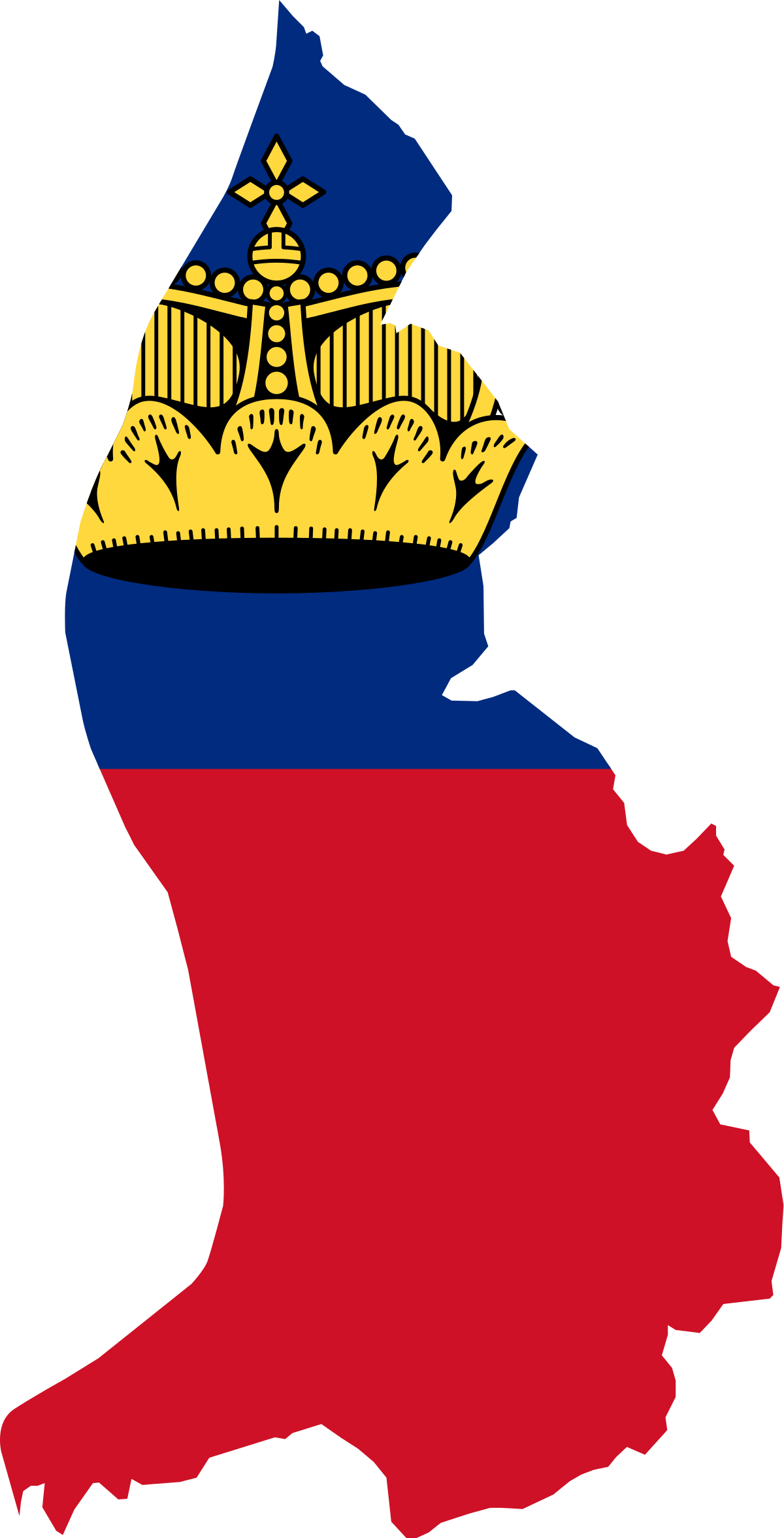 Liechtenstein Flag PNG HD