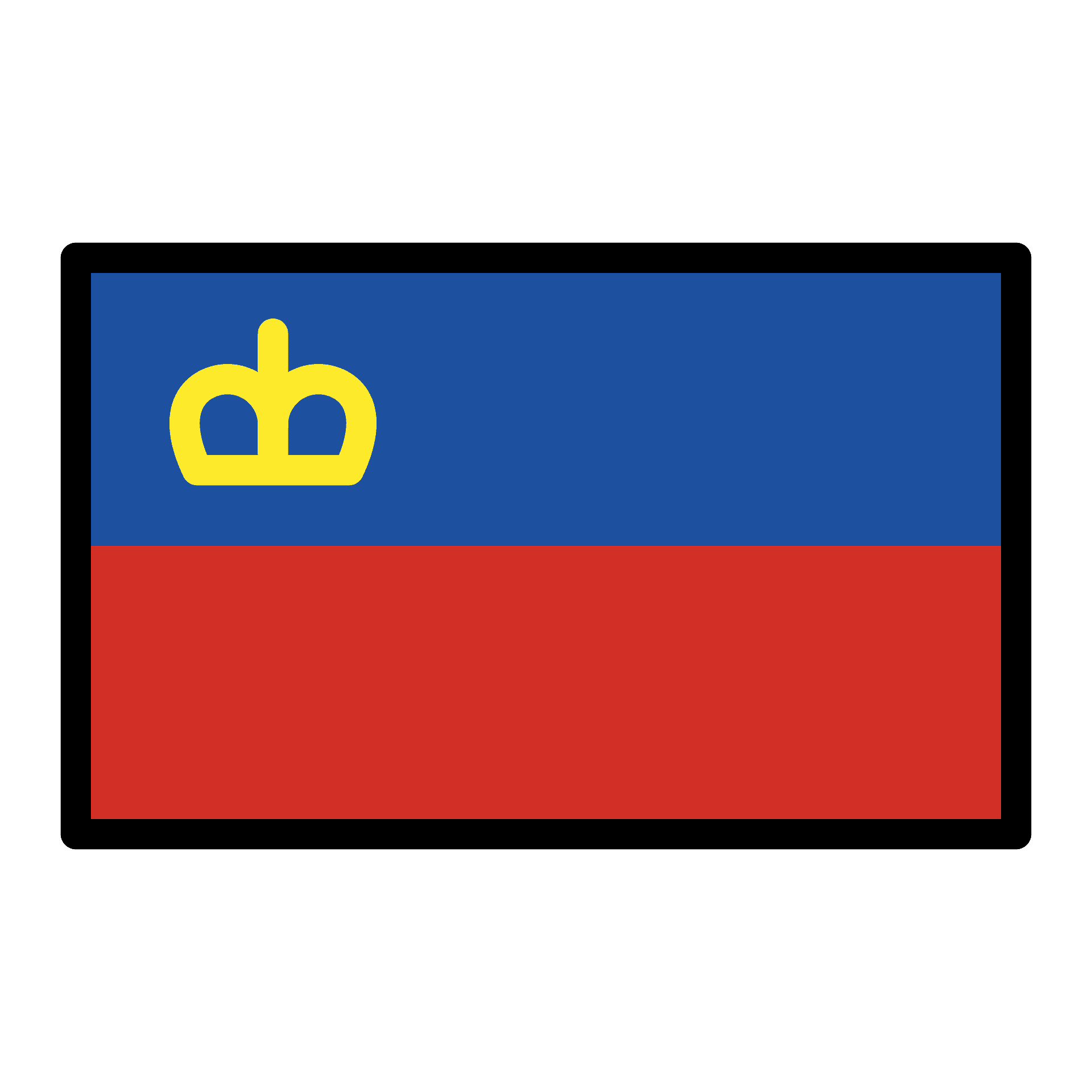 Liechtenstein Flag PNG Isolated File