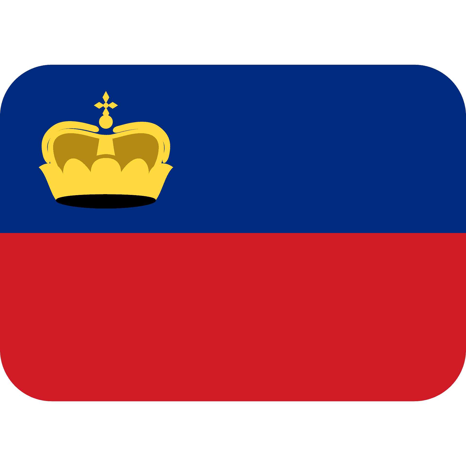 Liechtenstein Flag PNG