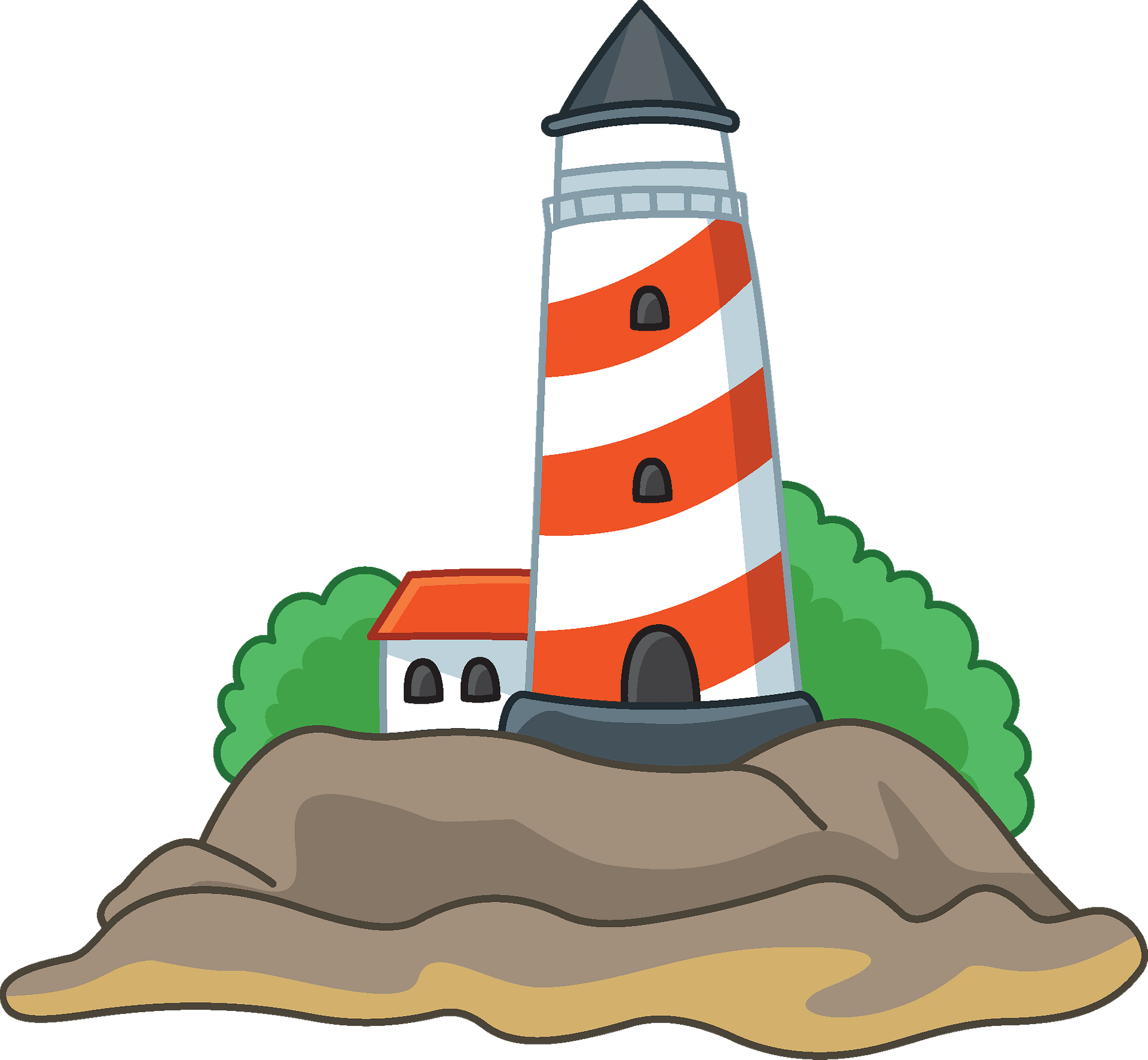 Lighthouse PNG Isolated HD