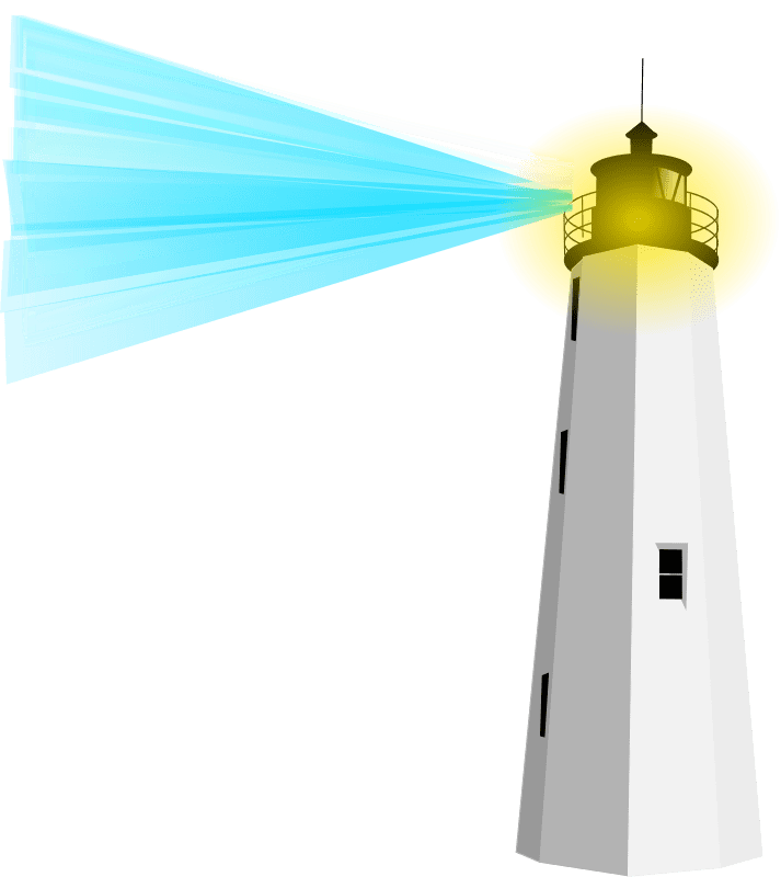 Lighthouse PNG Isolated Transparent Image