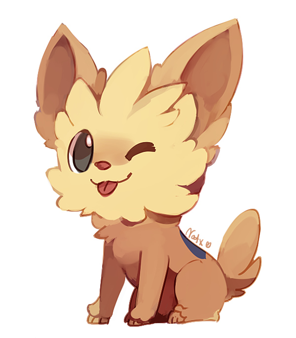 Lillipup Pokemon PNG HD Isolated