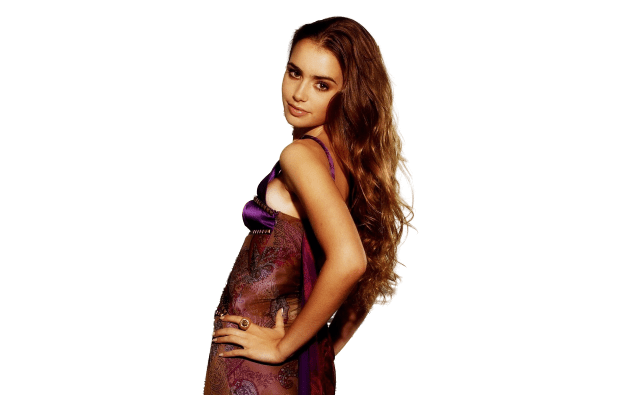 Lily Collins PNG HD