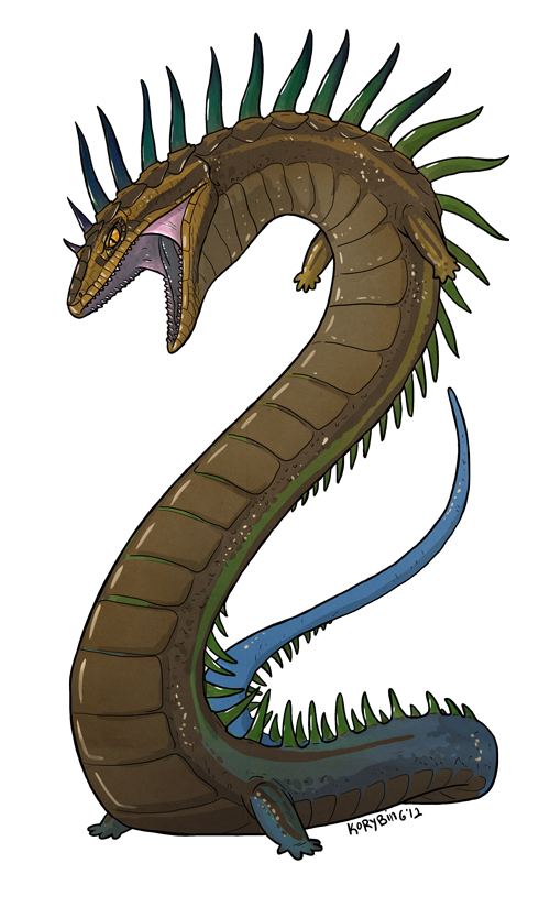 Lindworm Dragon PNG