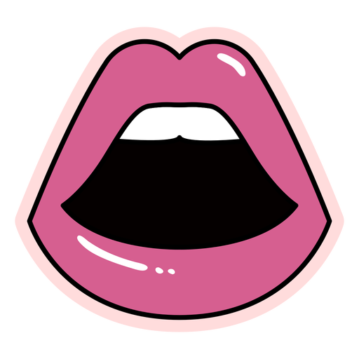 Lip Drawing PNG Picture