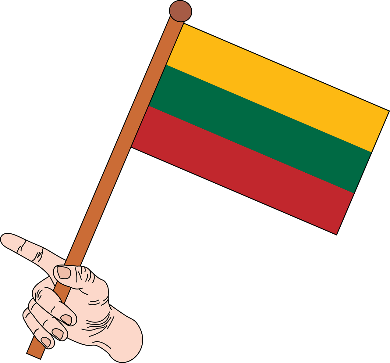 Lithuania Flag PNG Clipart