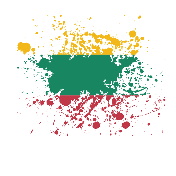 Lithuania Flag PNG Isolated File