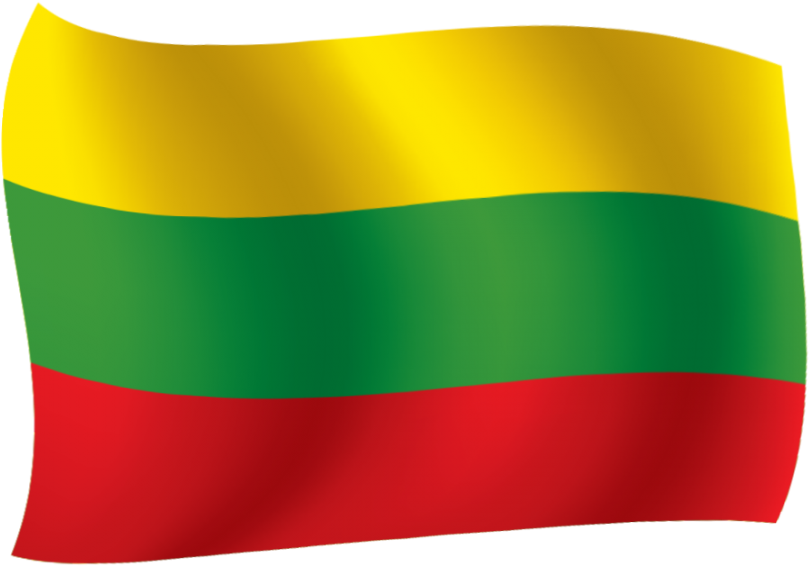 Lithuania Flag PNG Isolated Photo