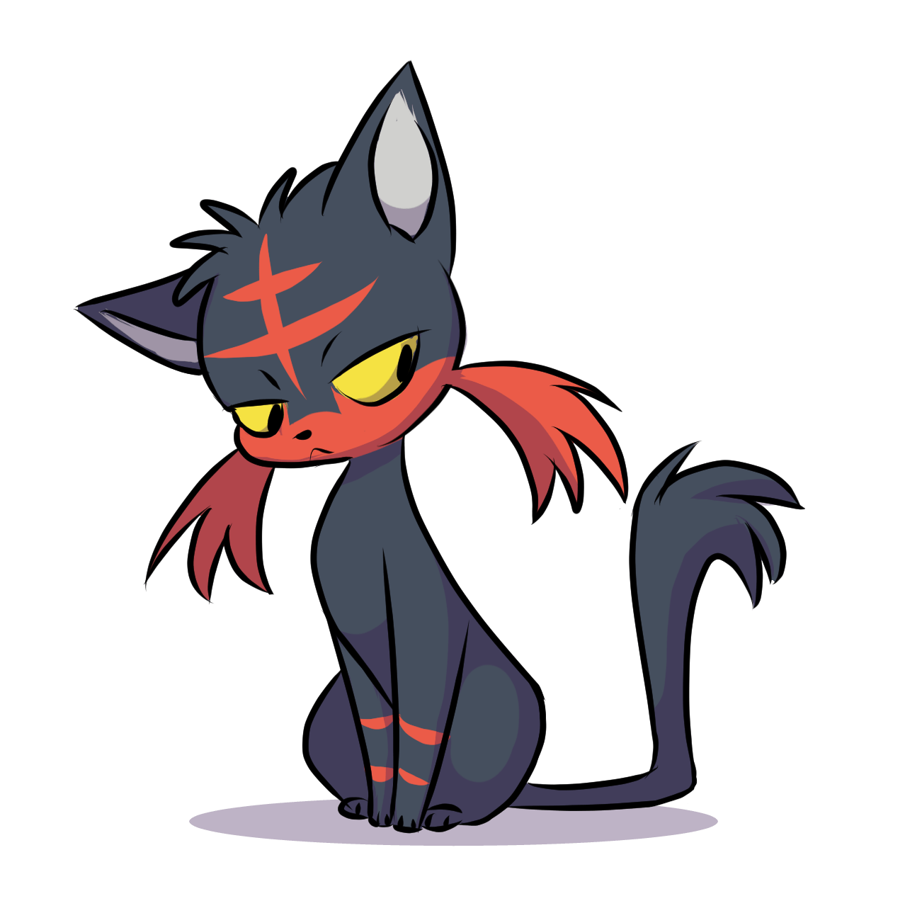 Litten Pokemon PNG Isolated HD Pictures