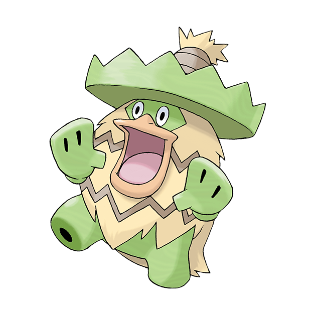 Lombre Pokemon PNG Isolated File