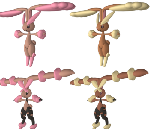 Lopunny Pokemon PNG Isolated HD