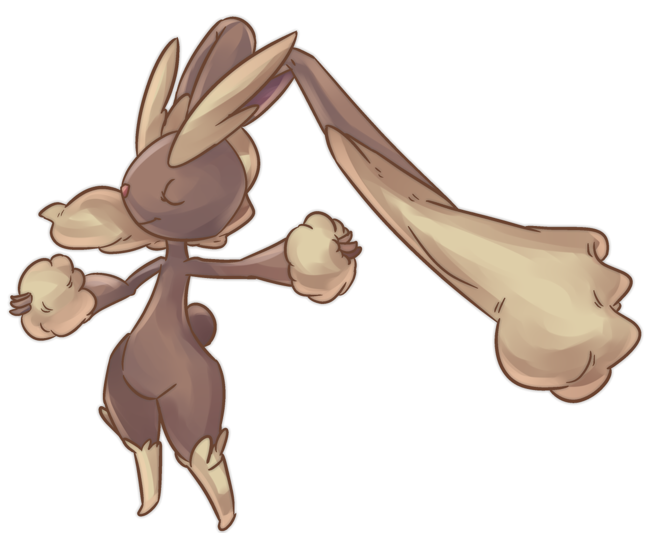 Lopunny Pokemon PNG Isolated Photos