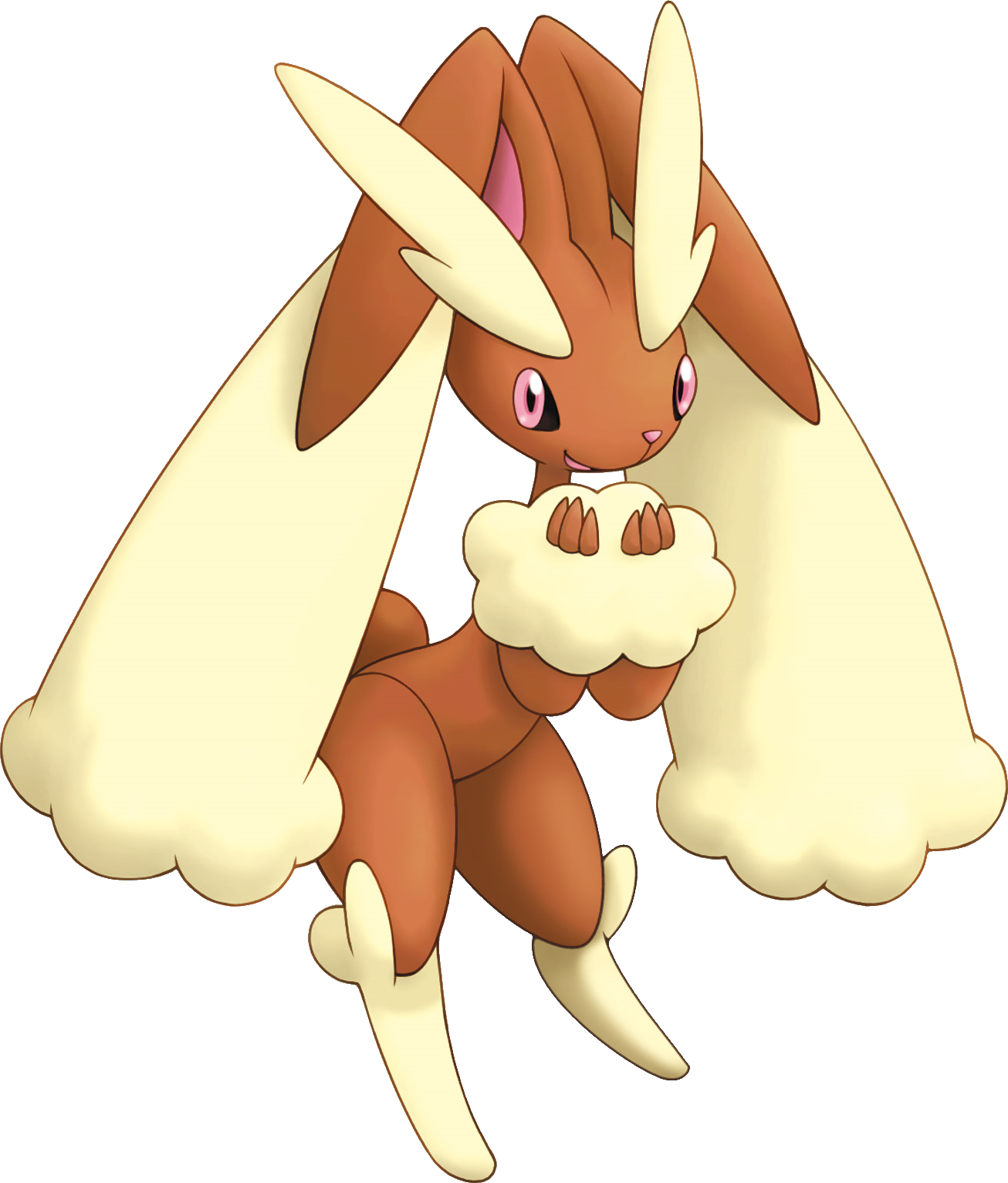 Lopunny Pokemon PNG Isolated Transparent
