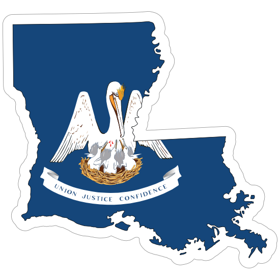 Louisiana Flag PNG Clipart