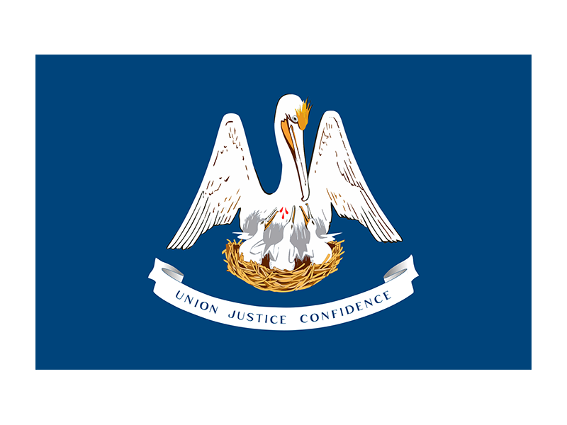 Louisiana Flag PNG Image