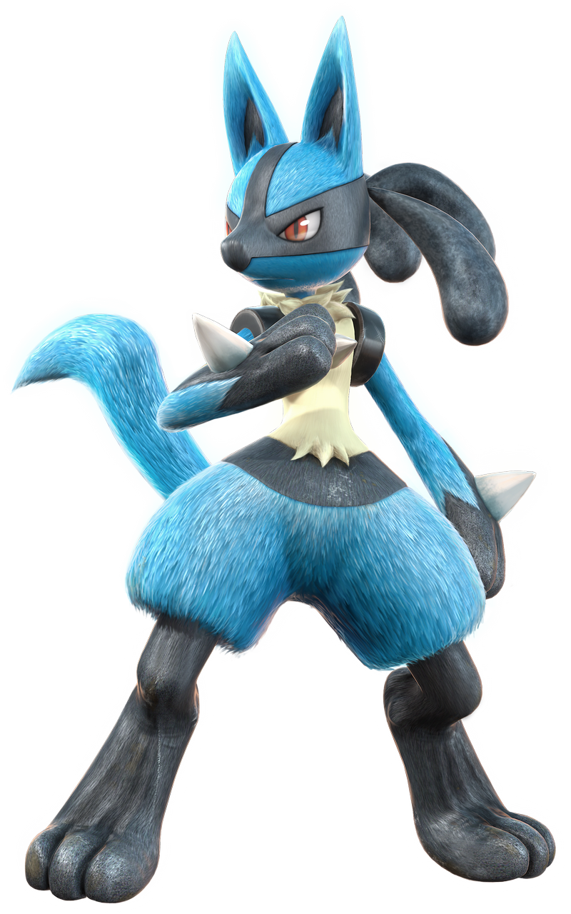 Lucario Pokemon PNG HD Isolated