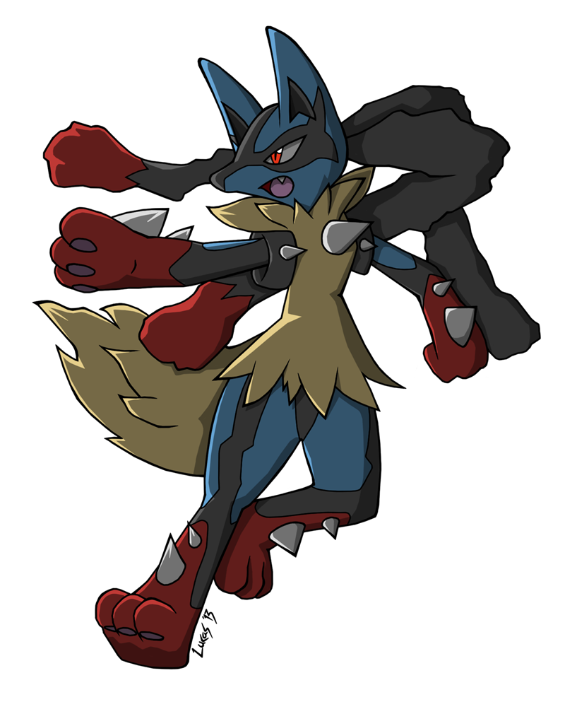 Lucario Pokemon PNG Isolated File
