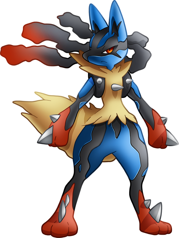 Lucario Pokemon PNG Isolated Image