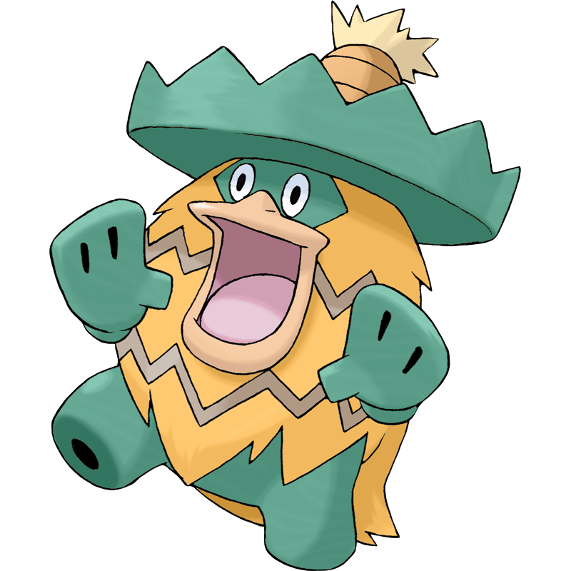 Ludicolo Pokemon PNG Isolated Clipart